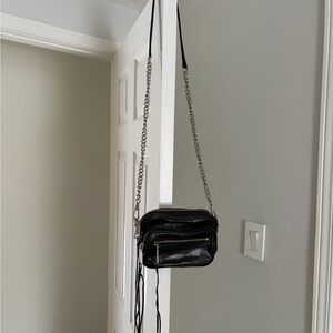Rebecca Minkoff Black Leather Crossbody Bag